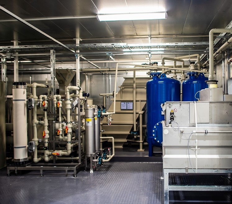 Wasserrecyclinganlage