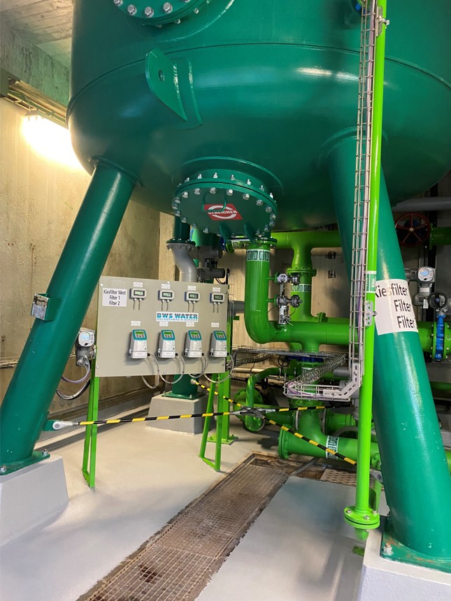 Kühlwasserfiltration