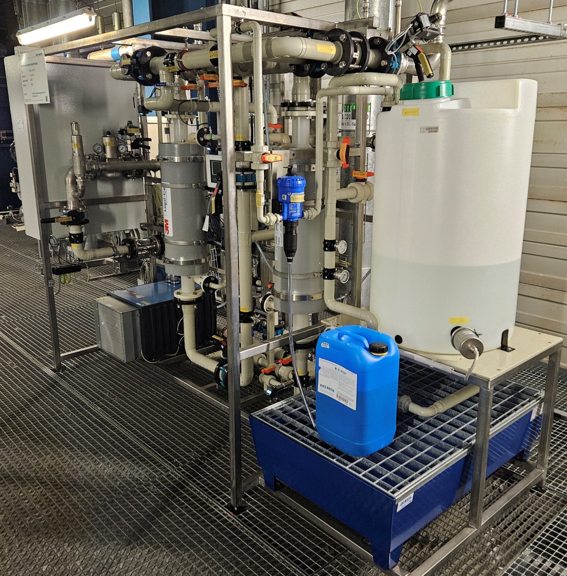 Wasserentgasung Heizkraftwerk