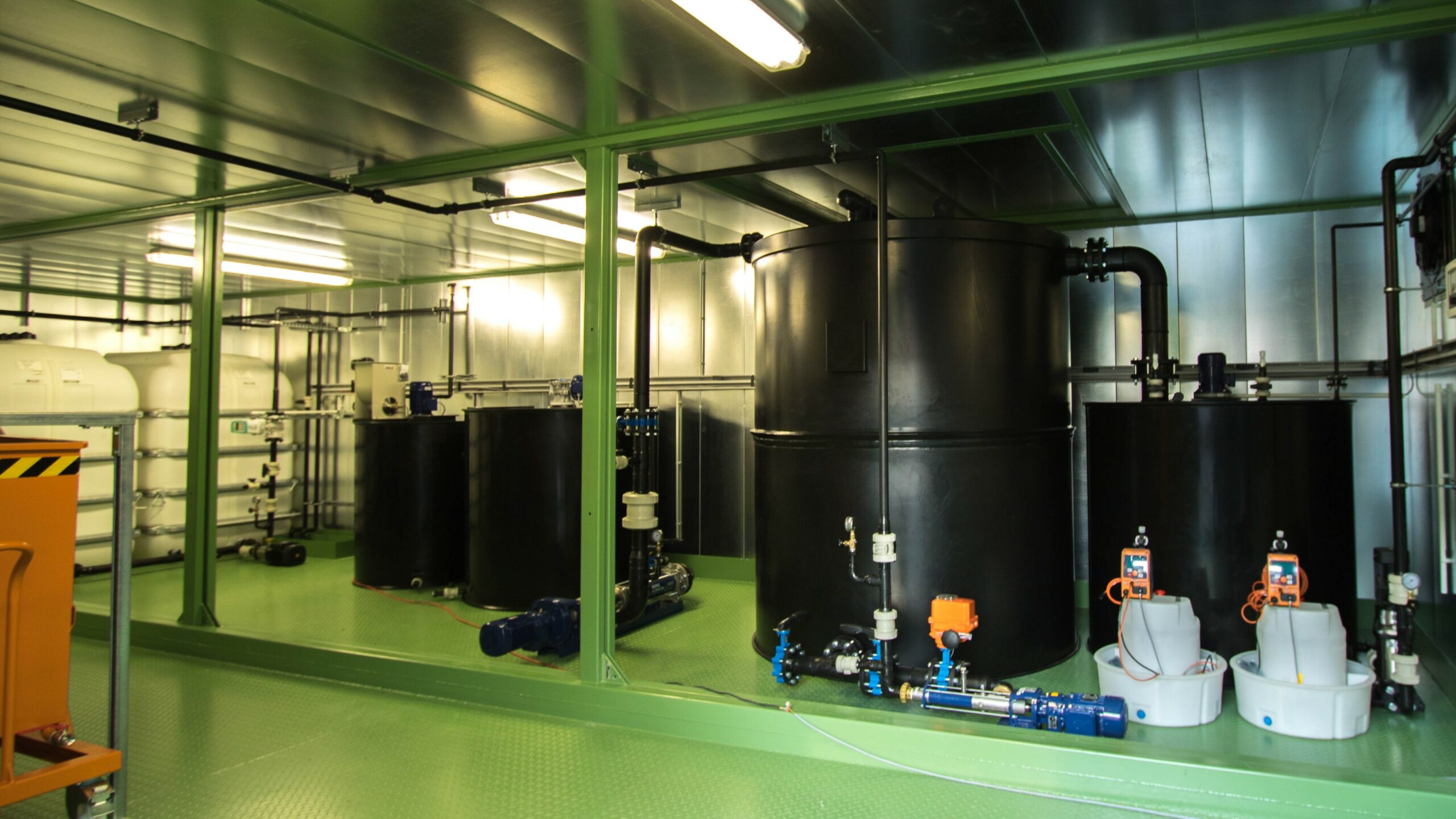 Wasseraufbereitungsanlage in Modulbauweise