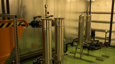 Wasserrecyclinganlage in Modulbauweise