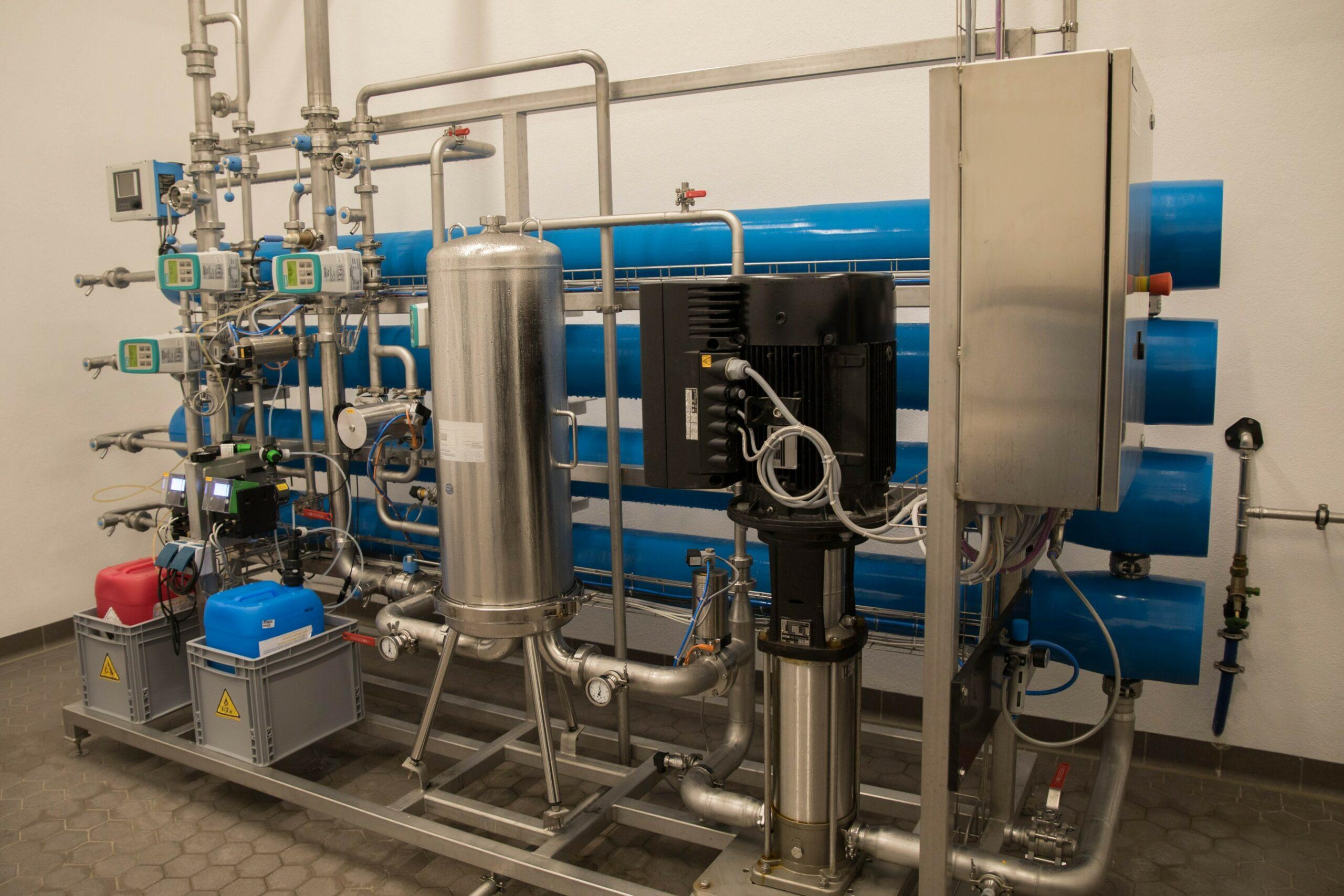 UO-Anlage in einer Brauerei